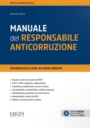 Manuale Responsabile Anticorruzione fronte