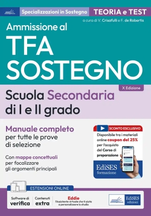 Tfa Sostegno Scuola Secondaria I E Ii Grado - Manuale fronte