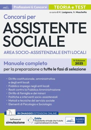 Assistente Sociale - Manuale Di Teoria + Test fronte