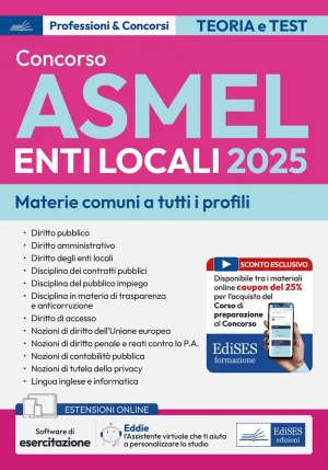 Asmel- Enti Locali 2025 - Manuale Di Preparazione fronte