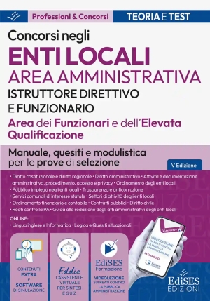 Concorso Enti Locali - Area Amministrativa - Manuale fronte