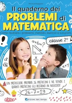 Quaderno Problemi Matematica Classe 2 fronte