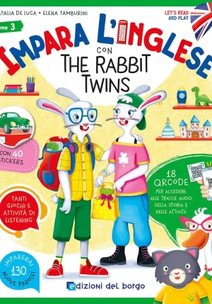 Impara L'inglese Con The Rabbit Twins fronte