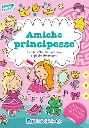 Amiche Principesse - Sticker Fantasy fronte