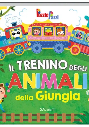 Trenino Degli Animali Della Giungla. Ediz. Illustrata (il) fronte