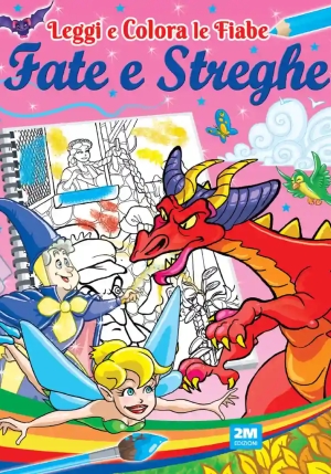 Leggi E Colora Le Fiabe Fate E Streghe fronte