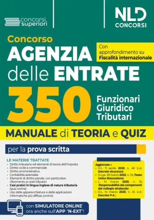 350 Funzionario Giurid.-trib.ag.entrate fronte
