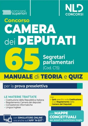 65 Segretari Parlamentari Cam.deputati fronte