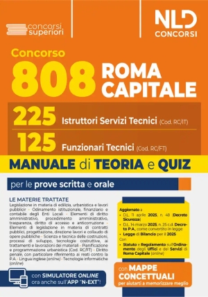 800 Roma Capitale Prova Scritta E Orale fronte