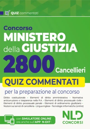 2800 Cancellieri Min.giustizia Quiz fronte