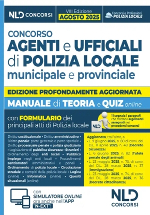 Agenti + Ufficiali Polizia Locale - Manuale fronte