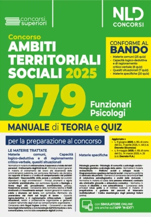 979 Funzionari Psicologi Ats fronte