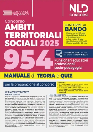 954 Funzionari Educatori Prof.ats fronte