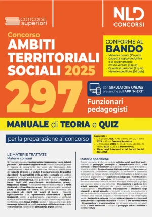 297 Funzionari Pedagogisti Ats fronte