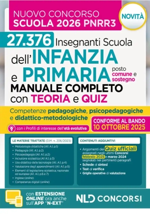 27376 Insegnanti Scuola Infanzia Manuale fronte
