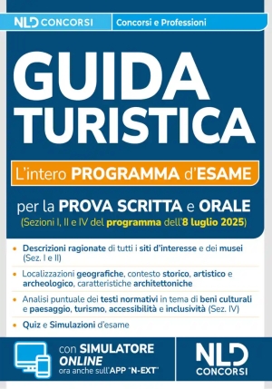 Guida Turistica Scritta E Orale 2025 fronte