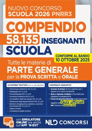 58135 Insegnanti Scuola Comp.p.generale fronte