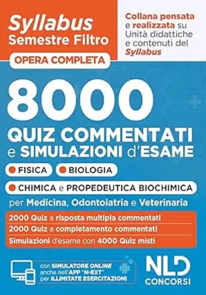 8000 Quiz E Simulazione Medicina fronte