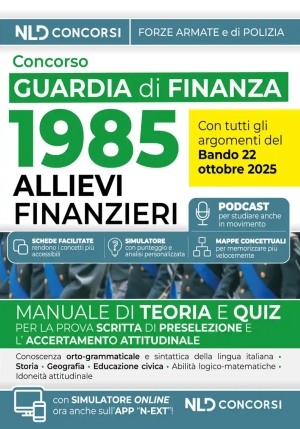 1985 Allievi Finanzieri 202526 fronte