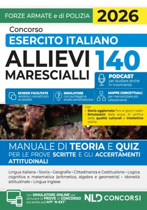 Allievi Marescialli Esercito 2026 fronte