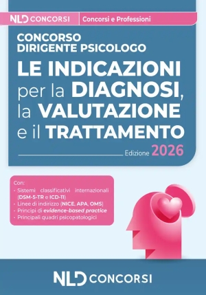 Dirigente Psicologo Indicazioni Diagnosi fronte