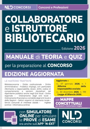 Collaboratore Istrut.bibliotecario 2026 fronte