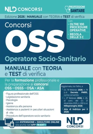 Concorso Oss Manuale 2026 fronte