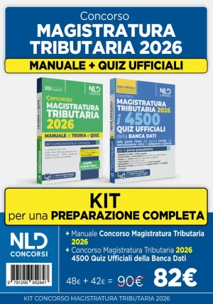 Kit 2v - Magistratura Tributaria 2026 fronte