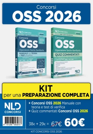 Kit Oss Man. Quiz Concorso 2026 fronte
