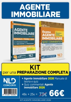 Kit 2v - Agente Immobiliare - Teoria + Quiz fronte