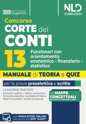 13 Funzionari Or.economico Corte Conti fronte