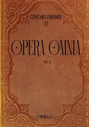 Opera Omnia Vol.2 Cerchio Firenze 77 fronte