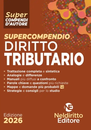 Supercompendio Diritto Tributario 2026 fronte