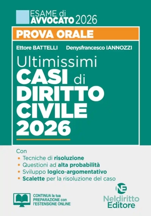 Ultimissimi Casi - Diritto Civile 2026 fronte