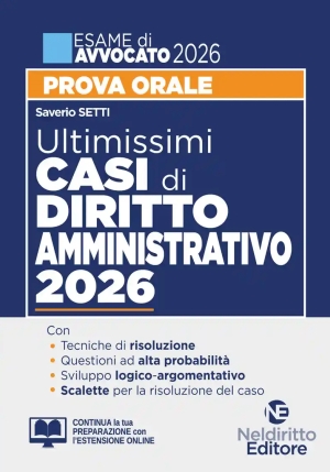 Ultimissimi Casi Dir.amm.vo 2026 fronte