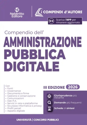 Compendio Amministrazione Pubb.digitale fronte