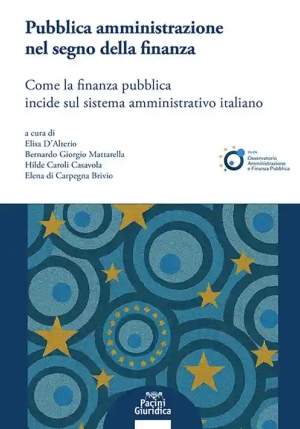 Pubblica Amministrazione Segno Finanza fronte