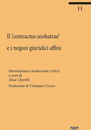 Contractus Mohatrae Negozi Giuridici Aff fronte