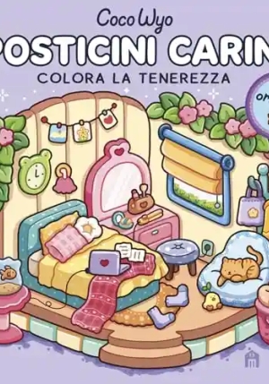 Posticini Carini. Libro Da Colorare Per Tutte Le Et?. Gli Originali Coco Wyo fronte