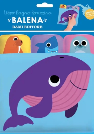 Balena Libro Bagno Spruzzino fronte