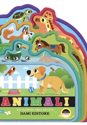 Animali. Un Morbido Libro Tattile. Ediz. Illustrata fronte