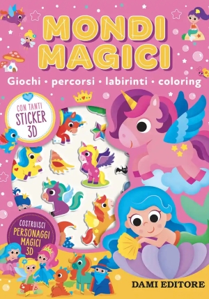 Mondi Magici Puffy Stickers fronte