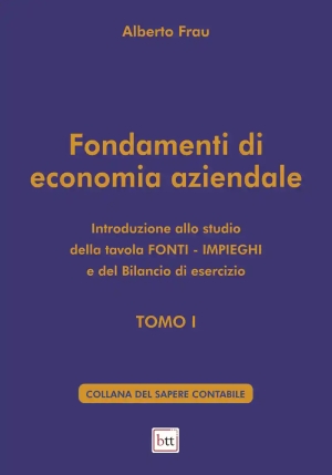 Fondamenti Di Economia Aziendale Tomo 1 fronte