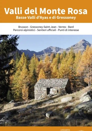 Valli Del Monte Rosa 1:25.000 fronte