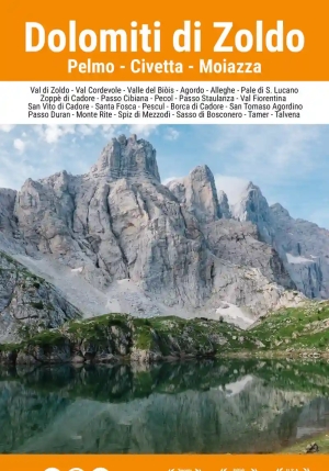Dolomiti Di Zoldo 1:25.000 fronte