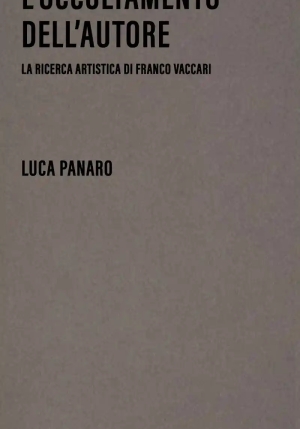 Occultamento Dell'autore fronte