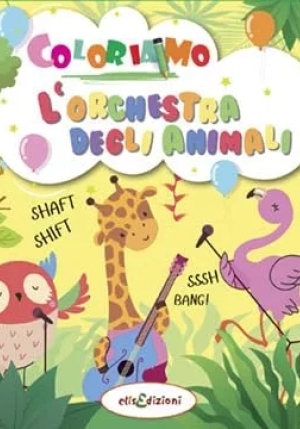 Coloriamo L'orchestra Degli Animali fronte