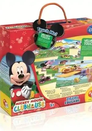 Mickey Zig Zag Edugame Velvet Touch fronte