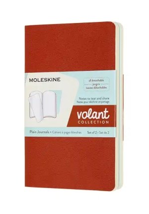 Volants Pkt Plain Coral Orange Aqua.blue fronte