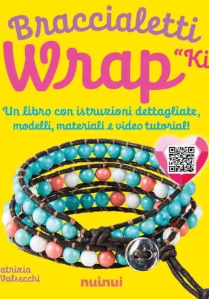 Kit. Braccialetti Wrap. Tecniche, Modelli, 1 Telaietto, Perline E Video Tutorial Di Ogni Modello. Co fronte